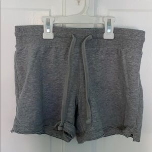 Target light grey sweatshorts